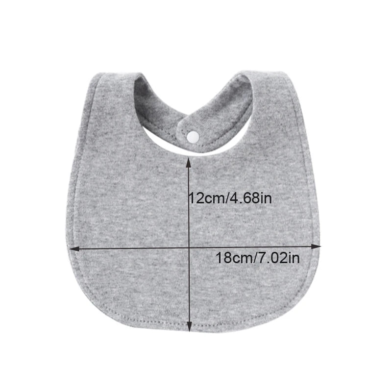 4Pcs Baby Bibs Burp Clothes Cartoon Newborn Saliva Towels for Girls Boys Cotton Kids Apron Infant Accessories Toddler Bibs Set